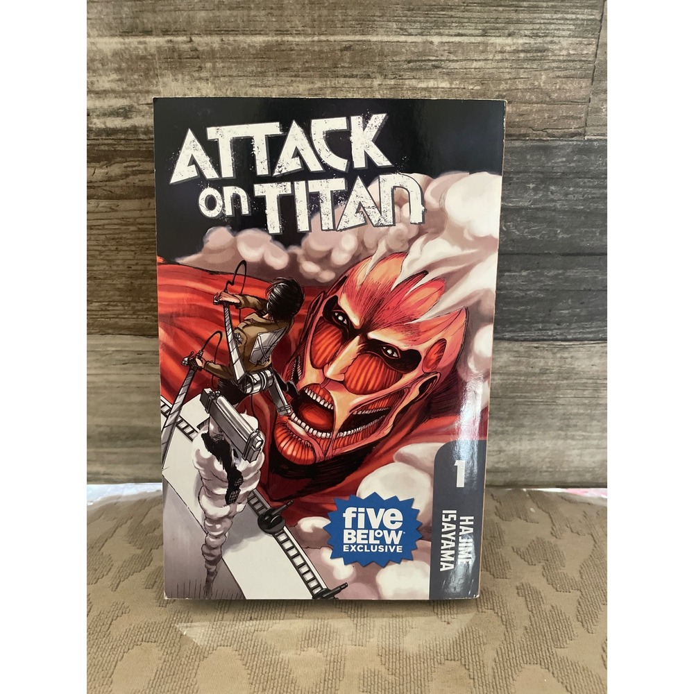 Attack on Titan Vol 1 Manga Five Below Exclusive Hajime Isayama Kodansha Comics